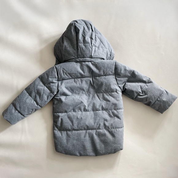 Baby Gap Sherpa Lined Hooded Puffer Coat - Picture 6 of 6